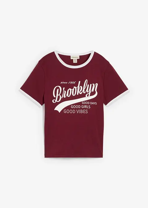 T-shirt in puro cotone biologico, bonprix