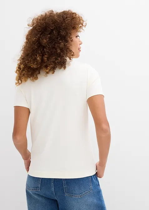 T-shirt lunga fino ai fianchi, bonprix