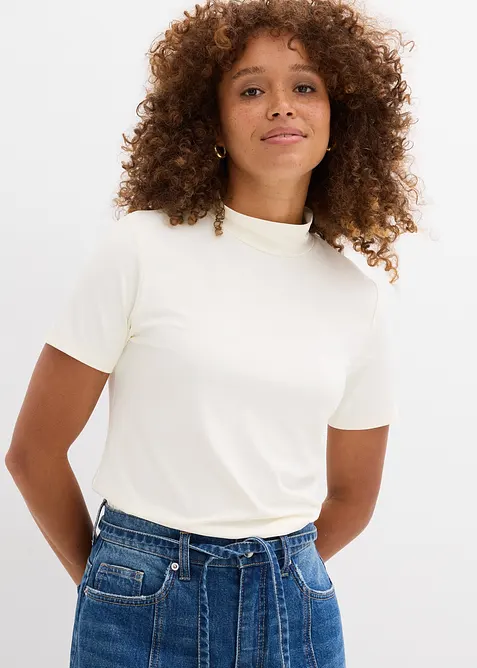 T-shirt lunga fino ai fianchi, bonprix