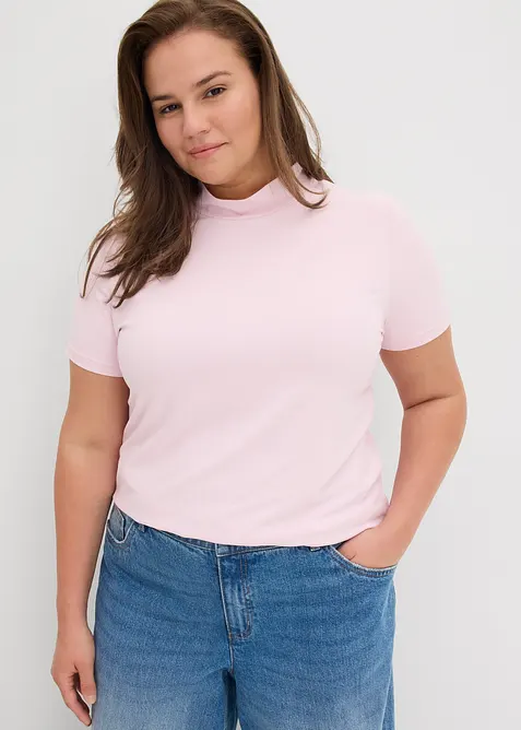 T-shirt lunga fino ai fianchi, bonprix