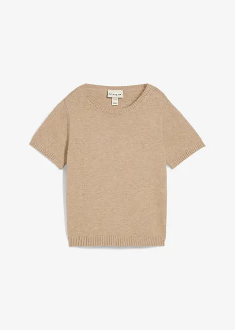 Maglione a maniche corte, bonprix