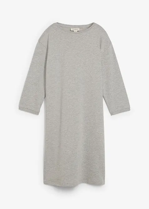 Abito svasato in felpa, bonprix