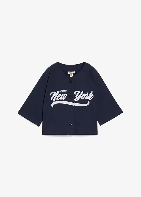 Felpa oversize in misto cotone morbido, bonprix