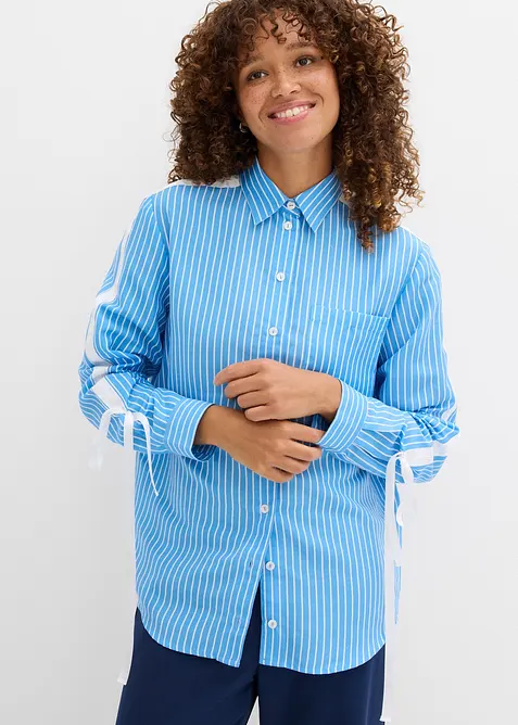 Camicia oversize in puro cotone biologico, bonprix