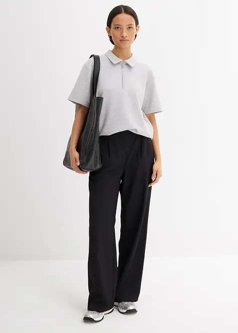 Pantaloni con trama twill, bonprix