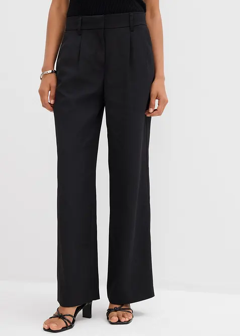 Pantaloni con trama twill, bonprix