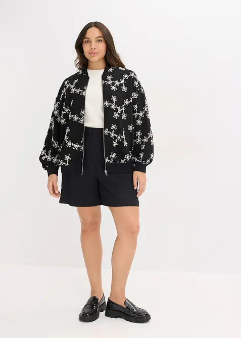 Bomber con ricami, bonprix