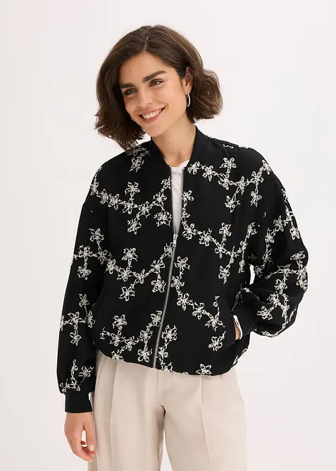 Bomber con ricami, bonprix