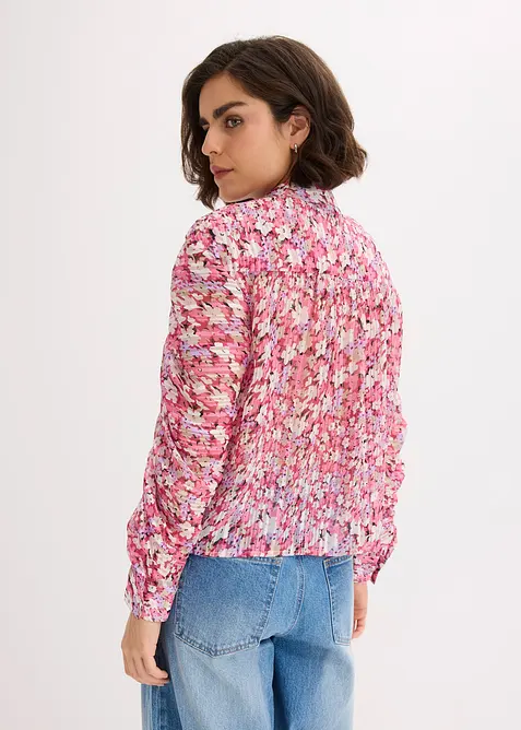 Camicetta con effetto glitterato, bonprix