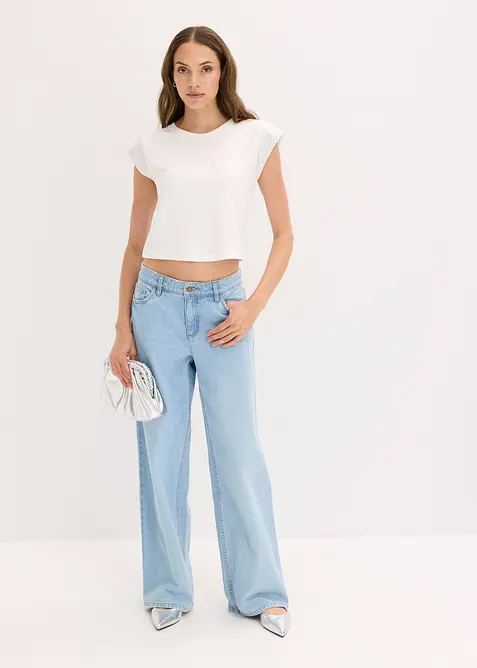 Maglia con spalline imbottite, bonprix