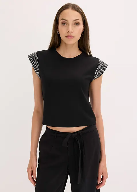 Maglia con spalline imbottite, bonprix