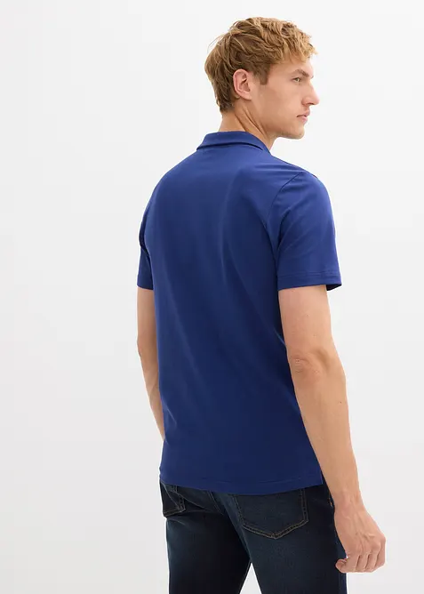 Polo in jersey elasticizzato, slim fit, bonprix