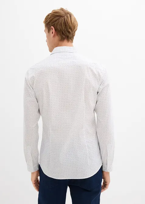Camicia elegante dal design minimalista, slim fit, bonprix