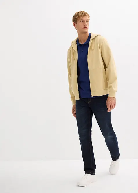 Polo in jersey elasticizzato, slim fit, bonprix