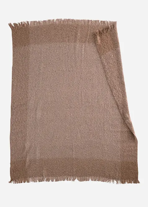 Plaid con frange, bonprix