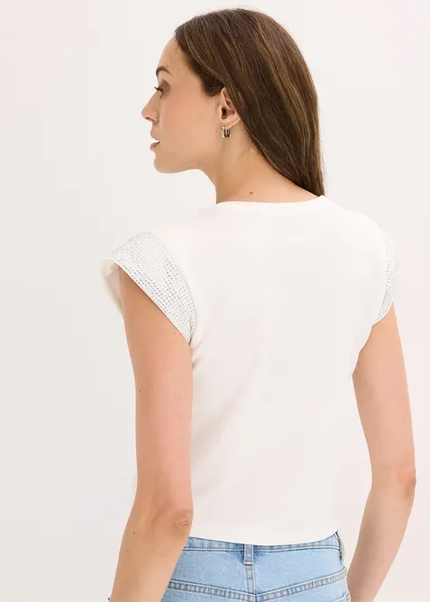 Maglia con spalline imbottite, bonprix