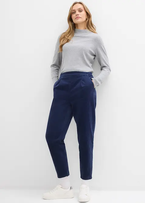 Pantaloni in velluto a coste di cotone biologico, bonprix