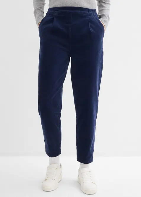 Pantaloni in velluto a coste di cotone biologico, bonprix