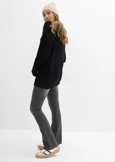 Maglione oversize in filato morbido, bonprix