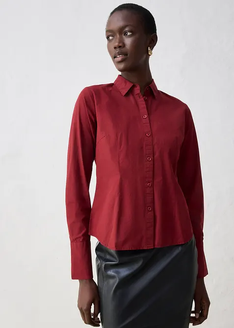 Camicia in cotone con seta, bonprix