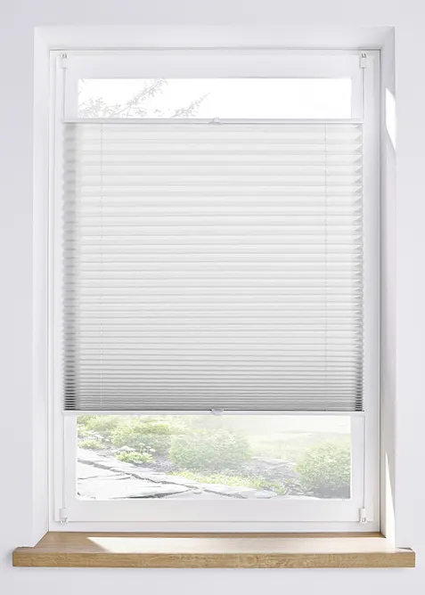 Tenda plissettata, montaggio senza fori, bonprix