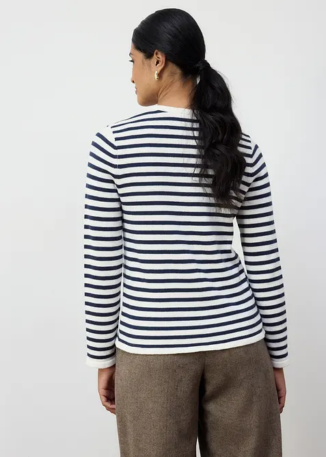 Cardigan in misto seta, bonprix