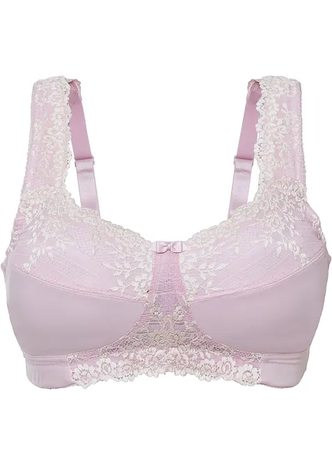 Reggiseno contenitivo senza ferretto con spalline imbottite, bonprix