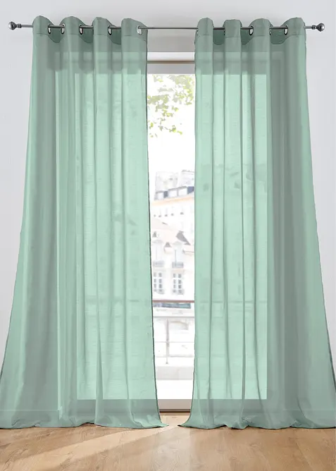 Tenda in tessuto batista a trama fine (pacco da 1), bonprix