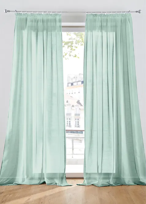 Tenda in tessuto batista a trama fine (pacco da 1), bonprix
