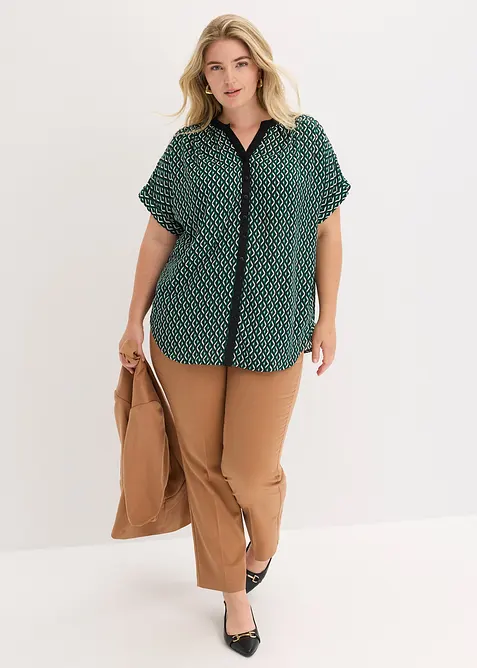 Blusa oversize in chiffon fluido, bonprix