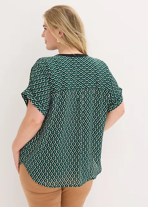 Blusa oversize in chiffon fluido, bonprix