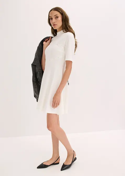 Miniabito con borchiette, bonprix