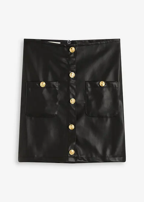 Minigonna in similpelle, bonprix