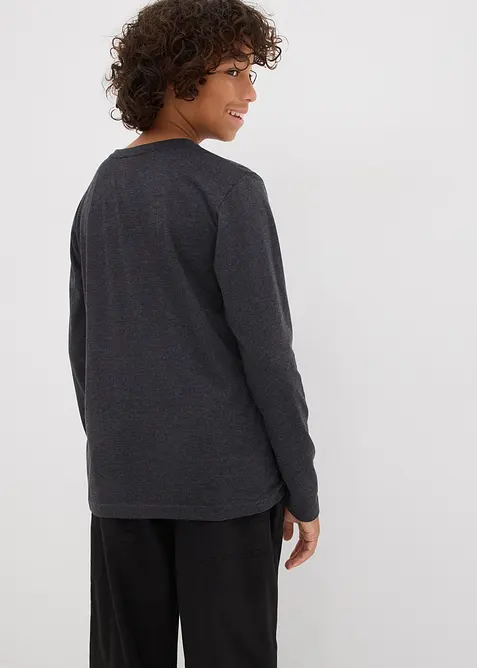 Maglia a maniche lunghe con cotone, bonprix