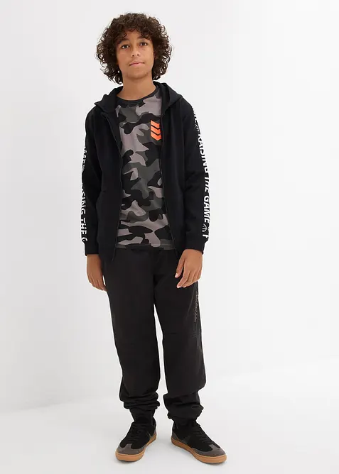 Maglia a maniche lunghe in puro cotone (pacco da 3), bonprix