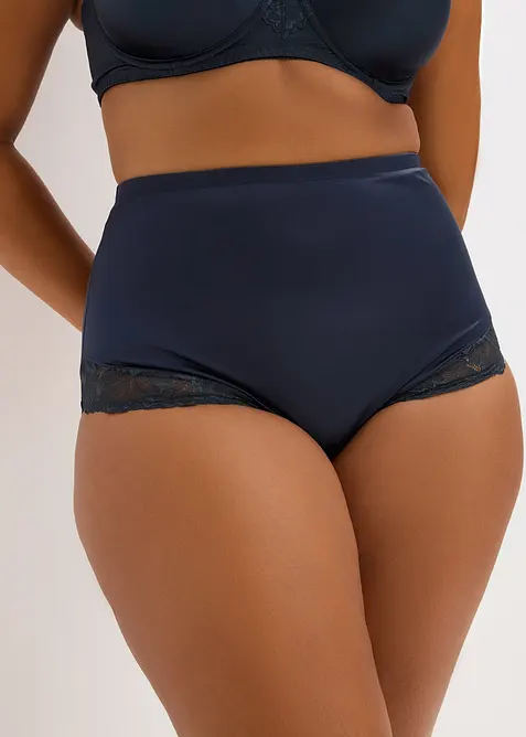Slip contenitivo con effetto lucido e effetto modellante medio (pacco da 2), bonprix