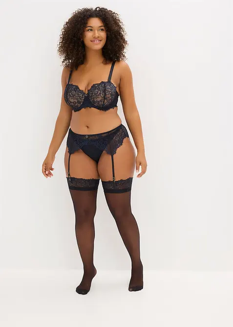 Reggicalze in pizzo cigliato delicato, bonprix