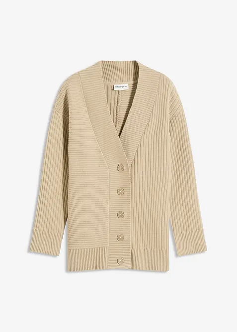 Cardigan a coste, bonprix