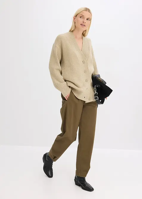 Cardigan a coste, bonprix