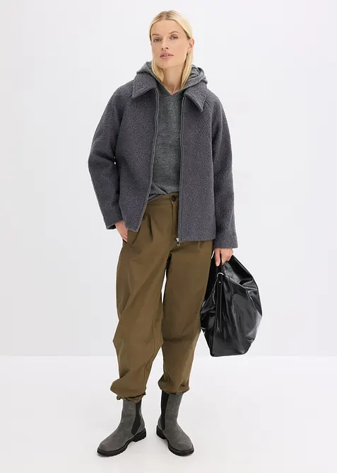 Giacca in morbido bouclé, bonprix