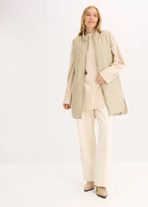Gilet trapuntato leggerissimo, bonprix