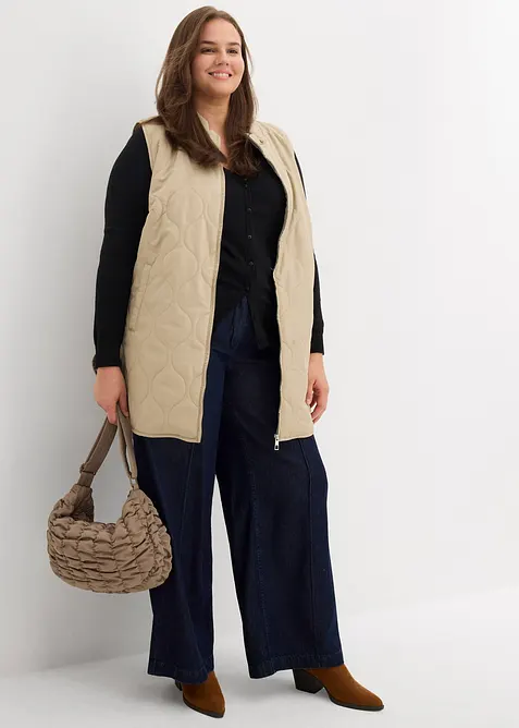 Gilet trapuntato leggerissimo, bonprix