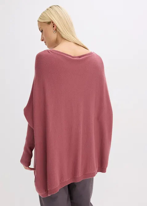 Maglione in filato fine di misto viscosa, bonprix