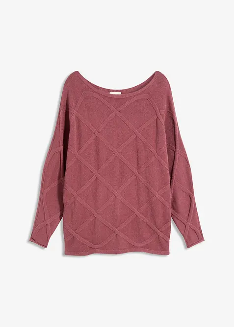 Maglione a trecce, bonprix