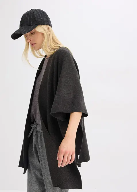 Mantella oversize in maglia, bonprix