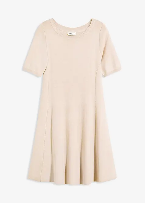 Abito di maglia in morbido misto viscosa, bonprix