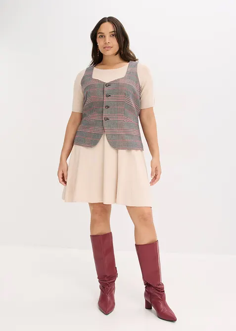 Abito di maglia in morbido misto viscosa, bonprix