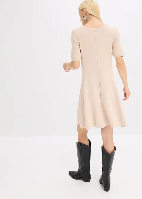 Abito di maglia in morbido misto viscosa, bonprix