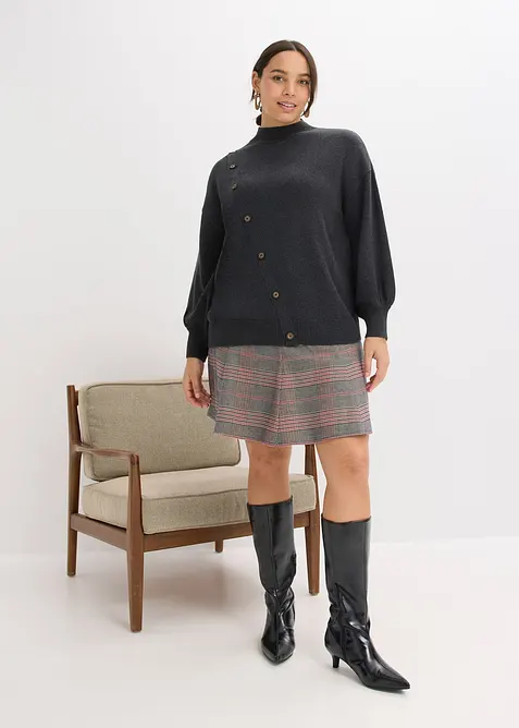 Maglione con bottoni, bonprix