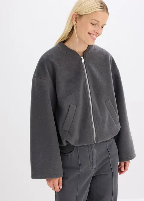 Bomber con orlo a palloncino, bonprix